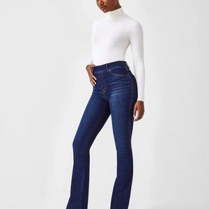 SPANX FLARE JEANS INDIGO WASH